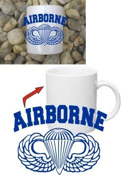 Airborne Wings Paratrooper Kaffee Becher