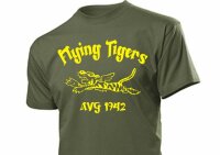 T-Shirt Flying Tigers AVG China 1942