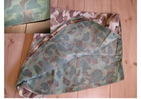 USMC Poncho Duck Hunter Camo reversible Original