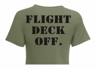 US Naval Aviation Shirt &quot;Flight Deck Off.&quot;