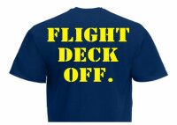 US Naval Aviation Shirt &quot;Flight Deck Off.&quot;