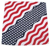 Bandana Biker Headwrap Stars &amp; Stripes