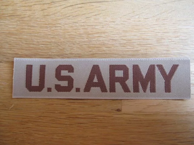 Aufnäher Bruststreifen original US Army