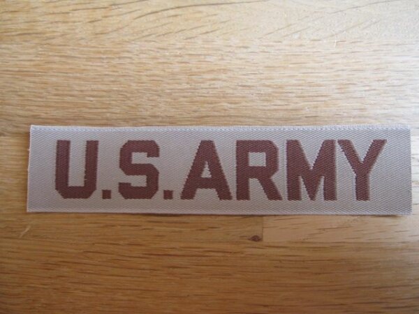 Original US Army Chesttag