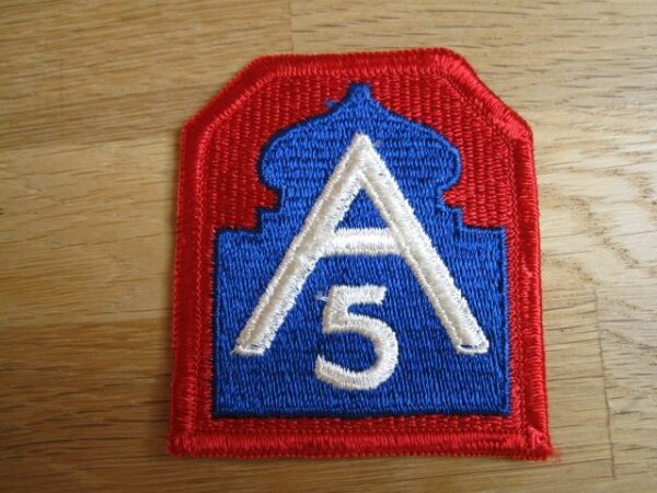 Original Patch &quot;US 5th Army&quot; Division