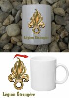 Legion Etrangere Fremdenlegion Abzeichen Granate Tasse