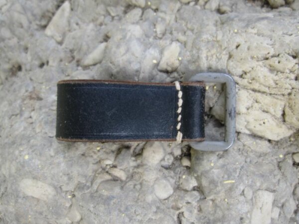 Wehrmacht Koppelschlaufe Leder Original