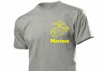 US Marines Corps Insignia Seals &amp; Anchor Shirt