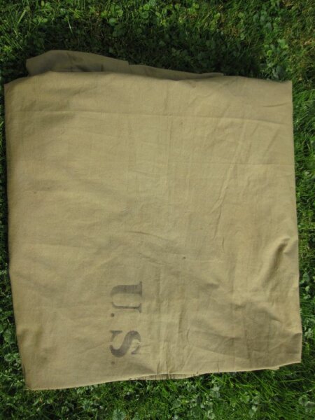US Army Zeltplane Original Khaki 1.Modell