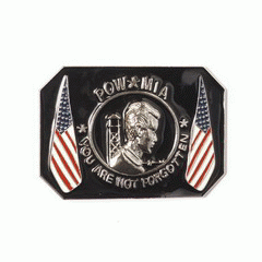 Pow Mia You are not Forgotten Buckle Gürtelschnalle