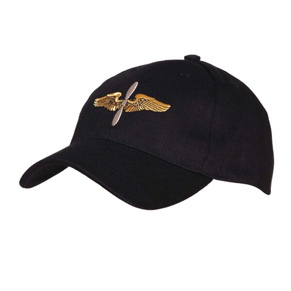 Airforce Pilot Propeller & Wings Baseball Cap