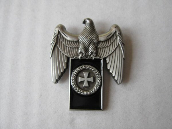 Eagle, Iron Cross, Laurel Wreath Pin