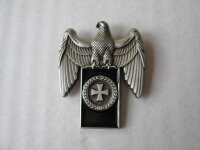 Eagle, Iron Cross, Laurel Wreath Pin