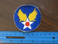 USAF US Airforce &Auml;rmelabzeichen