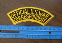 Official U.S.War Correspondent Patch