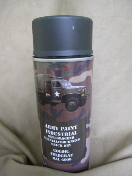 Spraycan RAL6006 fieldgrey 400ml (1L / 16,00)