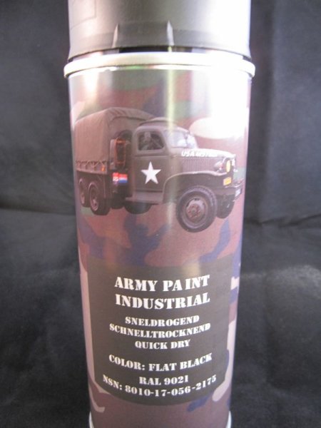 RAL9021 Teerschwarz Spraydose 400ml (1L-16,00¤)