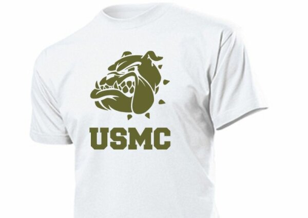 T-Shirt USMC Marine Corps Bulldogge #1