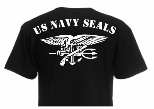 T-Shirt US Army Navy Seals Back print!