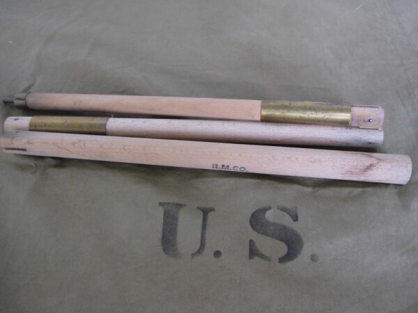 US Army Tent Poles 1. Model 1942