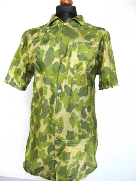 Duckhunter Camo Shirt Hawaii Parachute Material US Army