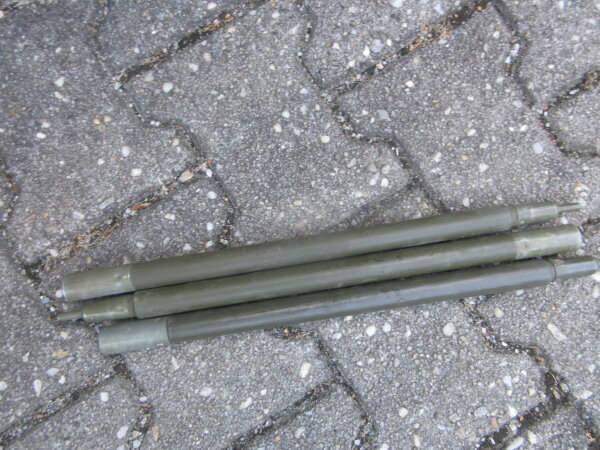3 St. Original US Army Zeltstangen WWII