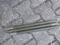 3 St. Original US Army Zeltstangen WWII