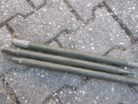 3 St. Original US Army Zeltstangen WWII