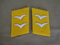 1p Airforce Uniform Collar Badges Luftwaffe Gefreiter