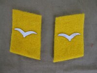 1p Airforce Uniform Collar Badges Luftwaffe Flieger