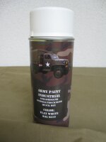 US Army Flat White RAL9010 Spraydose 400ml...