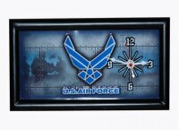 US Airforce Usaaf Insignia Watch Wanduhr Standuhr