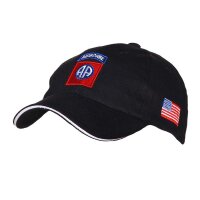 US Army Baseball Cap 82nd Patch Airborne AA All American