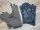 Set Original US Army Leder Handschuhe Gloves Glove Shell Leather M-1949 WK2 WWII