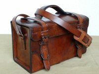 Ledertasche Lederkoffer Vintage Arzttasche...