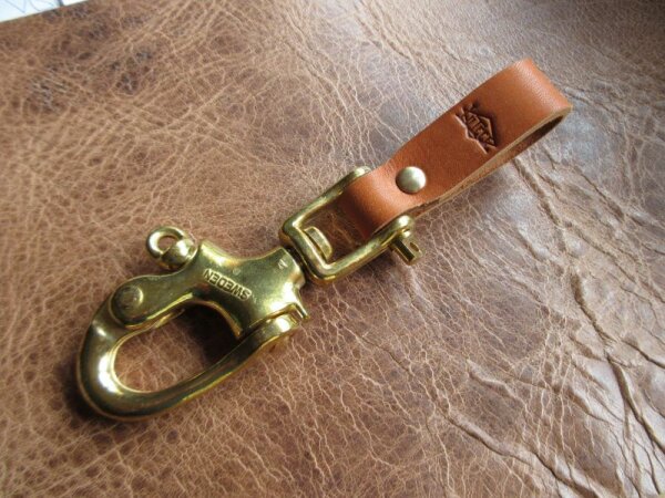 Heavy Duty Keyring Holder Messing
