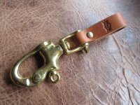 Heavy Duty Keyring Holder Messing
