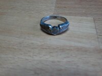 US Army Airforce Pilot Wings Sterling Ring