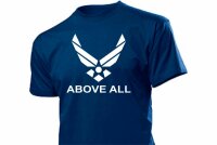 Airforce Wings Above All T-Shirt
