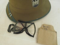 WH Tropenhelm + Brille DAK Uniform Afrikakorps