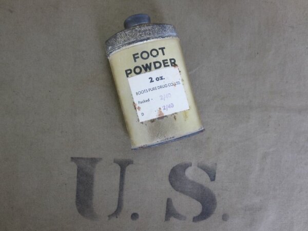 US Army Foot Powder - Fuß Puder 1940