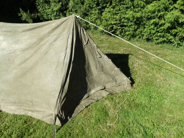 Afrikakorps Style Zelt British Army Made DAK Zweimannzelt