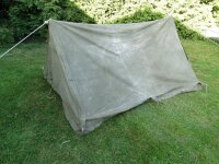Afrikakorps Style Zelt British Army Made DAK Zweimannzelt