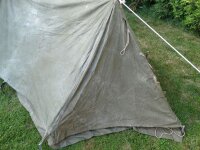 Afrikakorps Style Zelt British Army Made DAK Zweimannzelt