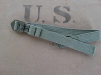 US Army M-1 Helmet Webbing Airborne Chin / Strip M1