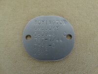 USMC Dog Tag ID Disks Your Name ! Erkennungsmarke