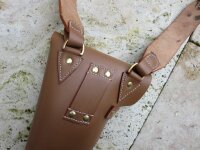 WWI WK1 C96 Holster Red 9 Leathercase Bandolier
