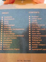 Outdoor Set Survival Pack Small
