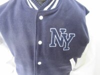 NY New York Baseball Jacke NFL MLB NHL Vintage Jacket