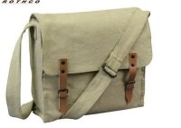 US Army Medical Corps Medic Bag Messenger Canvas